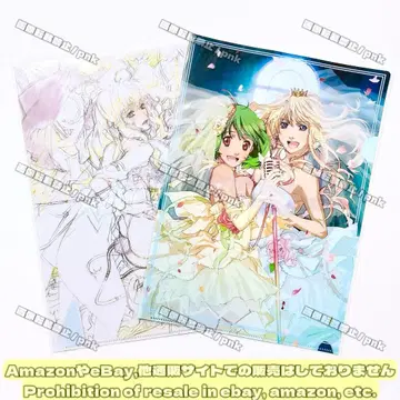 마크로스F 마크로스 원화전 셰릴 란카 클리어 파일 2점 미개봉 새상품