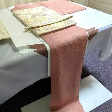 순수 실크 코몬 하나츠기몬 누이몬 사라사 문양