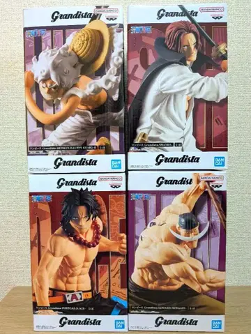 원피스 Grandista 피규어 4체 세트