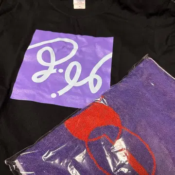 Penthouse LIVE T셔츠 로고 타월