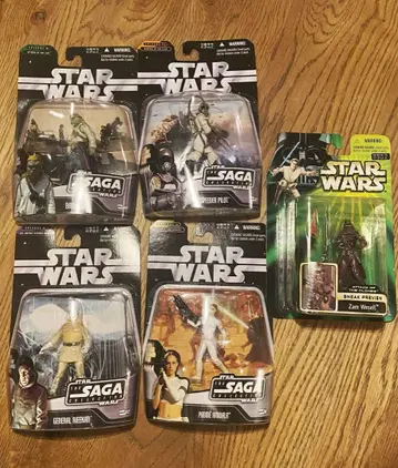 스타 워즈 베이직 피규어 5개 세트