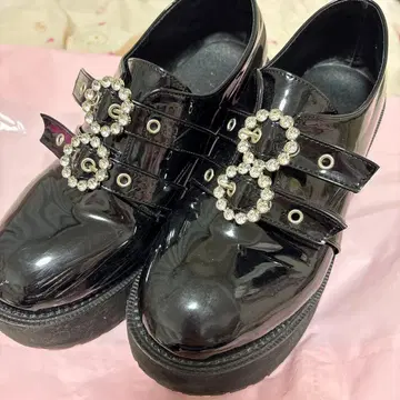 BUBBLES 더블 버클 신발 41