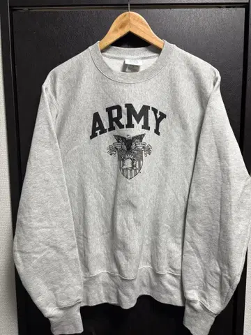 Champion USMA 리버스 위브 맨투맨 그레이 US 규격 M