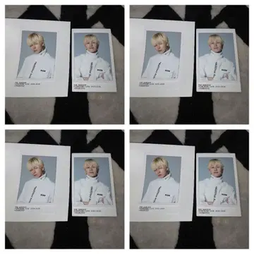 THE RAMPAGE 하세가와 신 스티커 카드 동종 4점 세트