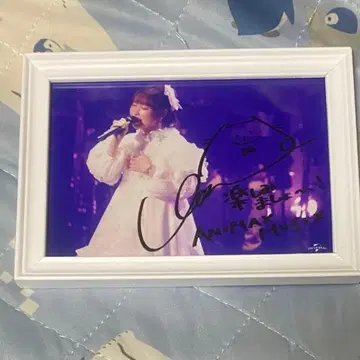 난조 요시노 친필 사인 브로마이드
