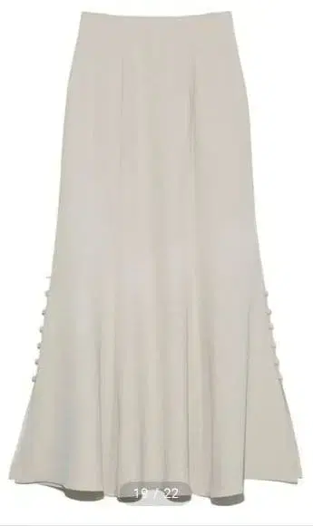 SNIDEL 사이드 슬릿 머메이드 스커트