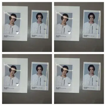 THE RAMPAGE 카미야 켄타 스티커 카드 동종 4장 세트