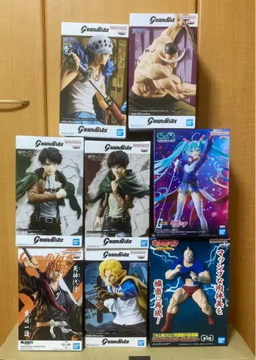 미개봉 새상품 grandista 프라이스 피규어 빅 상자 8개 세트