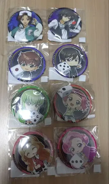 코드기어스 WEB 복권 Dice of DiscJockey 캔뱃지