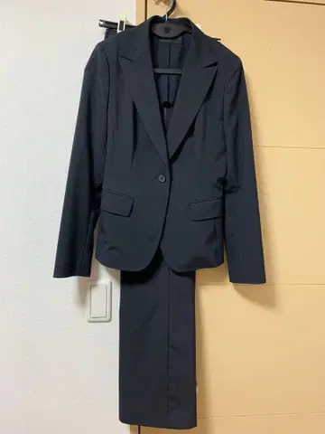 ICB 다크 네이비 수트 자켓 팬츠 세트