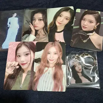 Kep1er 샤오팅 트레이딩 카드 키링 세트