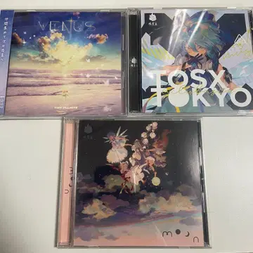타마오토센 VENUS/TOSX TOKYO/moon CD 앨범 3장 세트