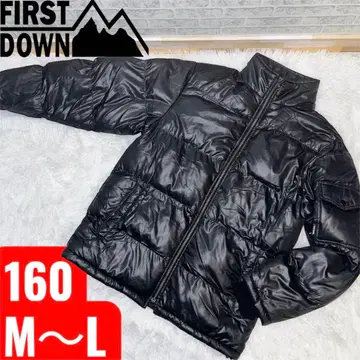 FIRST DOWN 퍼스트 다운 y2k 블랙 광택 160 M L 상당