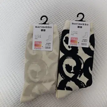 marimekko HEATTECH 삭스 23-25cm 유니클로