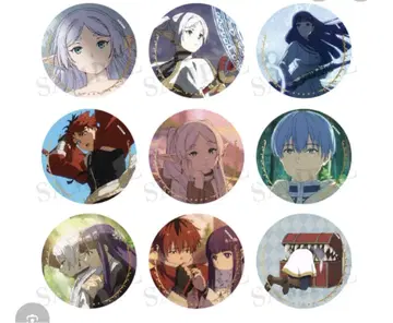 프리렌 금박 캔뱃지 9종