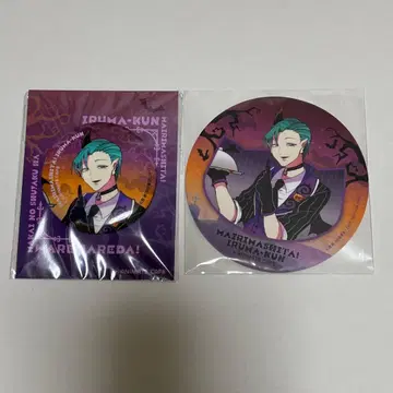 마계학원 멜로 콜라보 카페 캔뱃지 코스터 특전