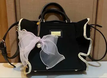 Samantha Vega 사만사베가 오간자 리본 참 핑크