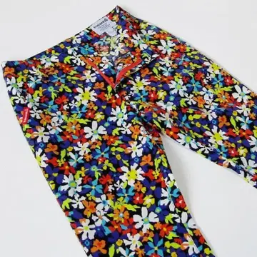 르꼬끄 스포르티브 여성용 골프 꽃무늬 팬츠 사이즈 7