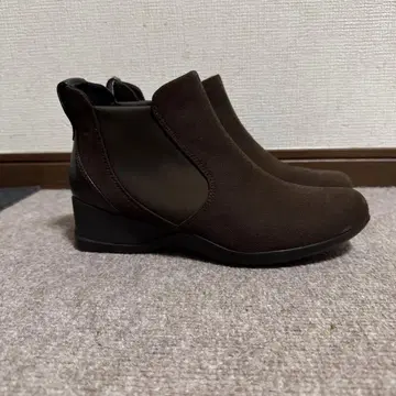 fit fit 사이드 고어 부츠 다크 브라운 24.5 발수