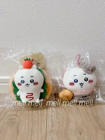 치이카와 치이카와 베이커리 마스코트 2점