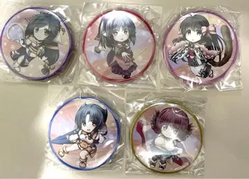 우타와레루모노 거짓된 가면 두 사람의 백황 히로인 캔뱃지 세트