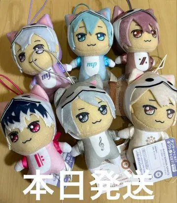 아이돌리쉬 세븐 아이나나 태고의 달인 키라돌 봉제 인형 6종 세트