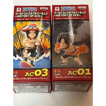 월드 컬렉터블 피규어 원피스 히스토리 오브 에이스 2종 세트