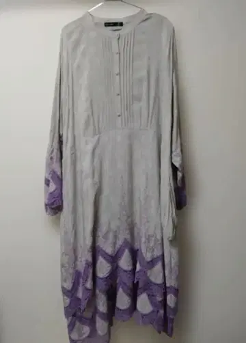 아즈노아즈 오오라카 자수 롱 원피스 긴팔 사이즈 19