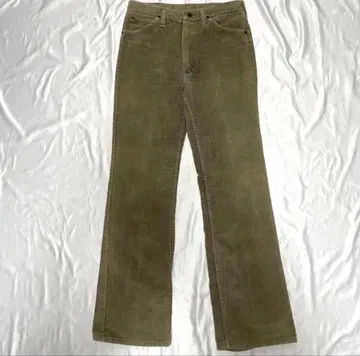 80's 랭글러 코듀로이 플레어 팬츠 madeinusa