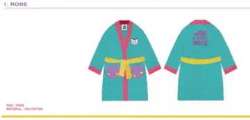 김재중 J-Party 2025 MD 로브 가운 목욕 가운 새상품