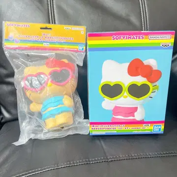 헬로키티 소프트 비닐 피규어 큰 SOFVIMATES summer
