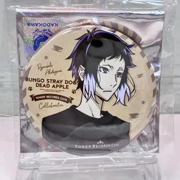 문호 스트레이독스 아쿠타가와 류노스케 캔뱃지 타워 레코드 카페