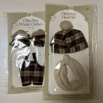 쓰리코 최애 인형 의류 겨울 의류