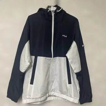 FILA 나일론 자켓 네이비/화이트