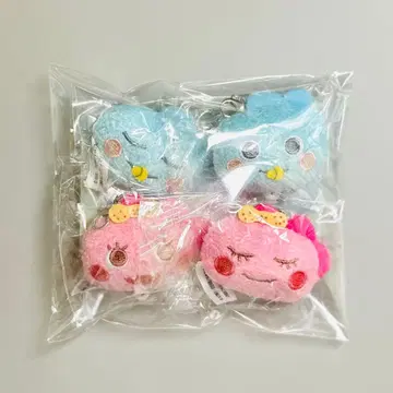 전 4종 컴프 세트 신 자와자와 숲의 간코짱 봉제 인형 참 가챠