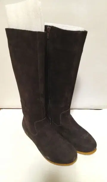 [ 미사용 새상품 ] 스웨이드 롱 부츠
