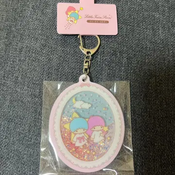 키키라라 50주년 산리오 리틀트윈스타 리퀴드 키링 SD