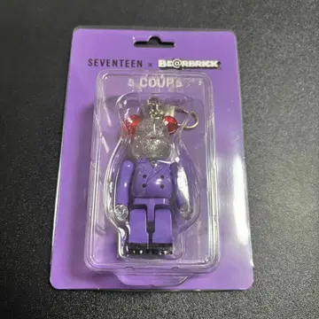 SEVENTEEN 에스크룹스 BE@RBRICK 100% 베어브릭