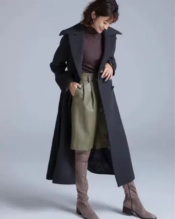 프레이 ID 야마다 유 씨 착용 롱 부츠 미사용품