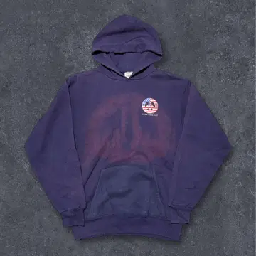 90s 비전 스트릿웨어 후드티 USA제 퍼플