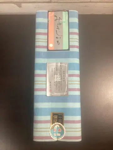 유카타 옷감 미유지카루 순면 면100% 탕처리 완료 미사용품 820