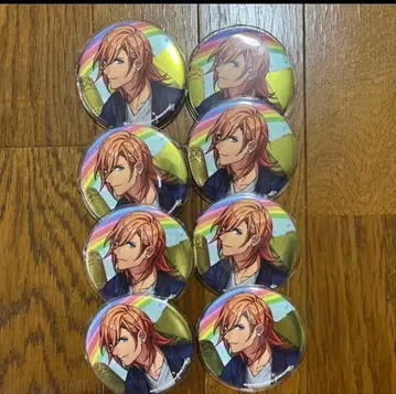 10thAnniversary 우타프리 엑스포 메탈 캔뱃지 진구지 렌 8점