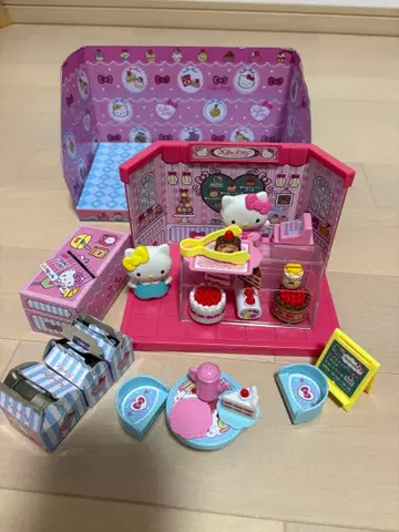 헬로키티 케이크 가게 세트