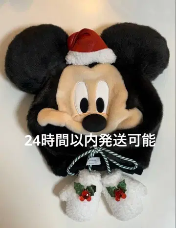 디즈니 리조트 2025 크리스마스 팬캡 미키