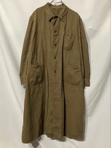 50's 빈티지 체코군 워크 코트 빅 사이즈