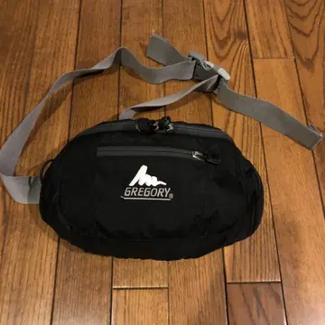 GREGORY 블랙 숄더 팩