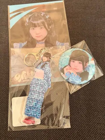 무지개 깃털 미니 아크릴 스탠드 클리어 카드 캔뱃지