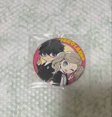 페르소나 5 조사 보고서 캔뱃지 렌&안