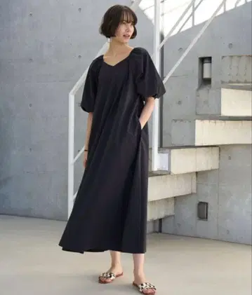 안피로 원피스 M 블랙 계열