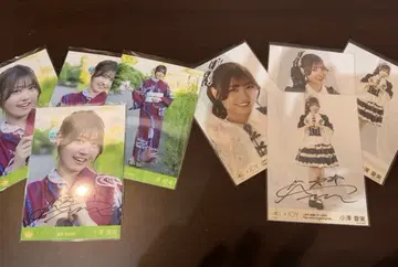 니어나 조이 오자와 마나미 브로마이드 친필 묶음 판매